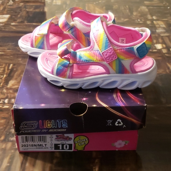 Skechers Other - Toddler Girls Rainbow Skechers